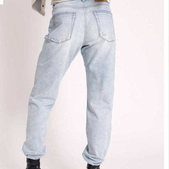 NWT One Teaspoon Light Wash High Rise Jeans Size 30 - Picture 4 of 16